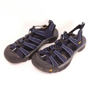KEEN Womens Dark Blue Sport Fishing Sandals Size 8